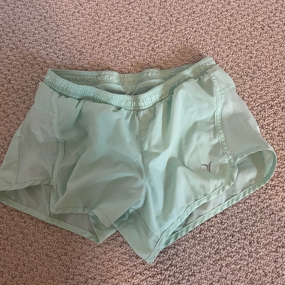 Old Navy teal running shorts